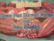 PDS BOHOL CHAPTER: Cacao Post Harvest Forum and Echo Seminar